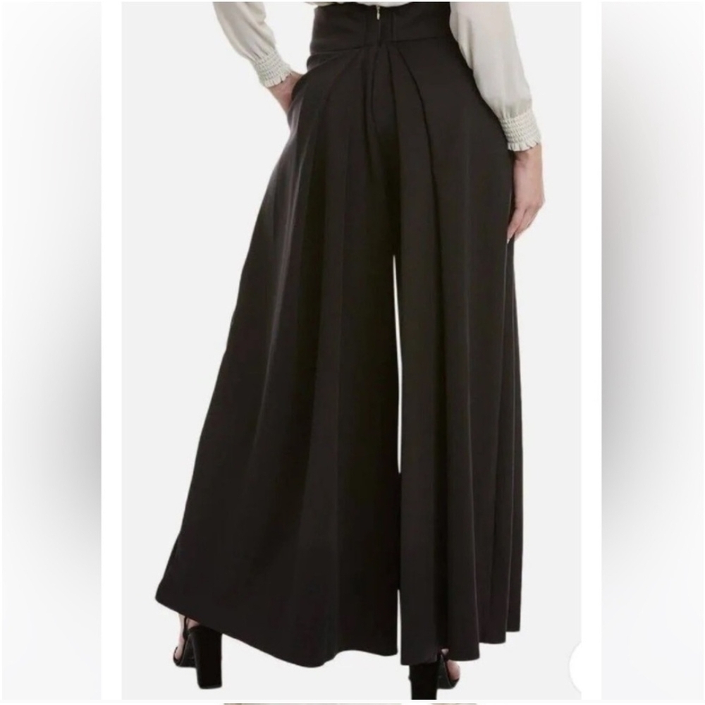 Agua Bendita Black Wide Leg Jumpsuit with High Waist